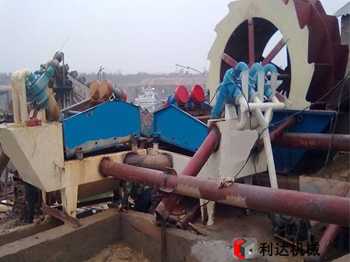 洗砂機(jī)生產(chǎn)現(xiàn)場
